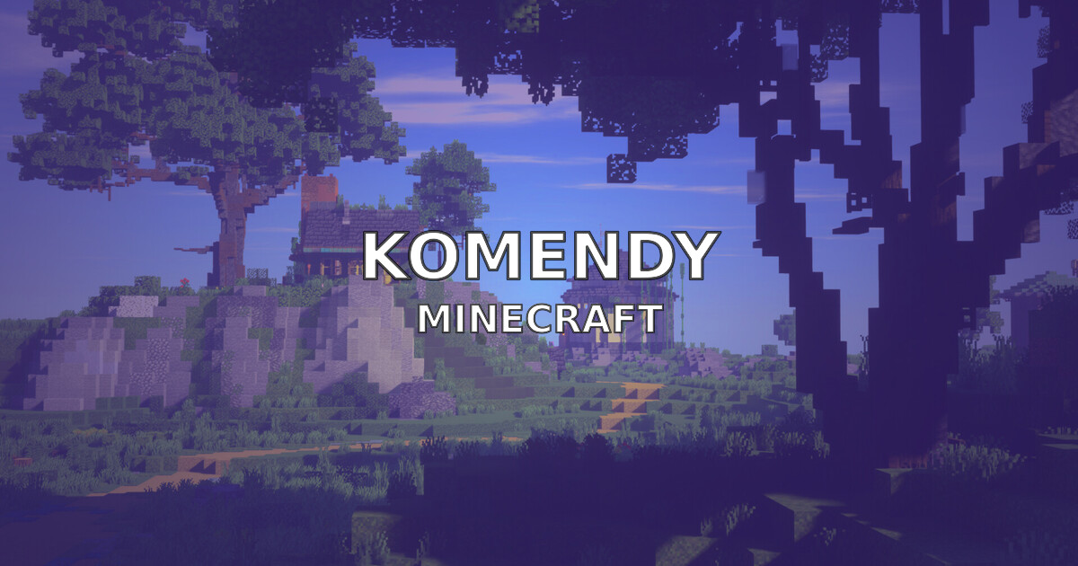 Komendy Minecraft 2026 — pełna lista komend na serwerze TitanMC